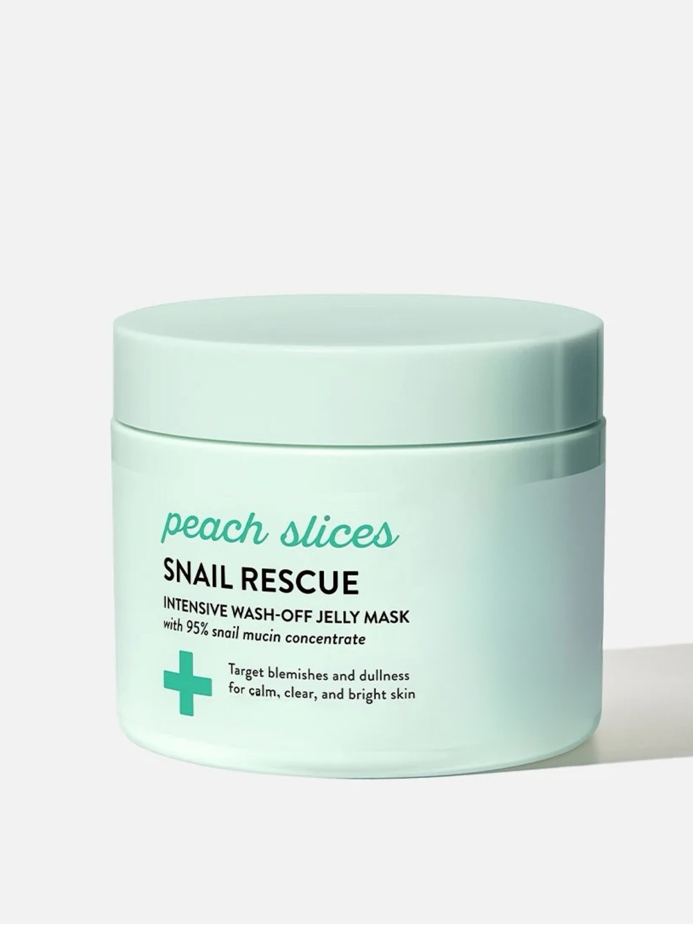 Peach Slices Snail Rescue Intensive Wash-Off Jelly Mask